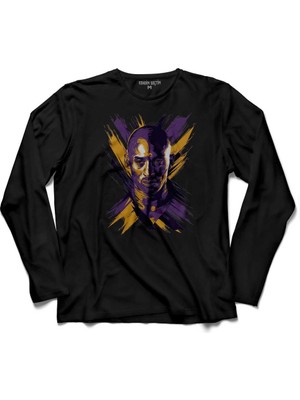 Kendim Seçtim Kobe Bryant Stibel Black Mamba Nba Basketbol 3  Uzun Kollu Tişört Baskılı Çocuk T-Shirt