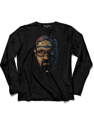 Kendim Seçtim Breaking Bad Heısenberg Br Ba Walter   Uzun Kollu Tişört Baskılı Çocuk T-Shirt