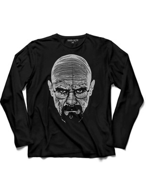 Kendim Seçtim Breaking Bad Heisenberg Ding Ding Crystal Meth  Uzun Kollu Tişört Baskılı Çocuk T-Shirt