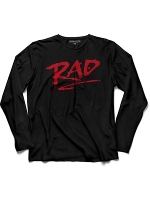 Kendim Seçtim Rad 1980'S Classic Bmx Bisiklet Cool Retro Cru  Uzun Kollu Tişört Baskili Çocuk T-Shirt