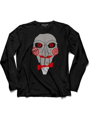 Kendim Seçtim The Saw 1 2 3 4 5 6 7 8 Testere Filmi  Uzun Kollu Tişört Baskılı Çocuk T-Shirt