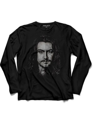 Kendim Seçtim Barış Akarsu Amasra  Uzun Kollu Tişört Baskılı Çocuk T-Shirt