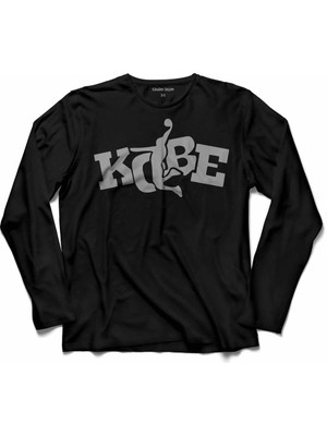 Kendim Seçtim Kobe Braynt Black Mamba Nba Basketball  Uzun Kollu Tişört Baskılı Çocuk T-Shirt