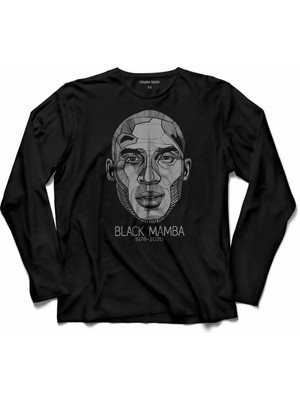 Kendim Seçtim Kobe Braynt Black Mamba Nba Basketball  Uzun Kollu Tişört Baskılı Çocuk T-Shirt