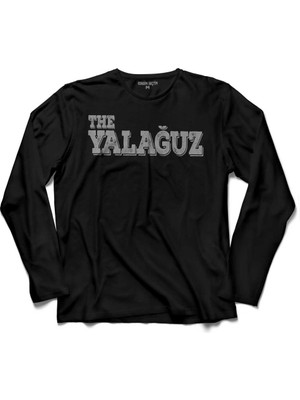 Kendim Seçtim The Yalağuz Yalnız Adam Karadeniz Trabzon Rize  Uzun Kollu Tişört Baskılı Çocuk T-Shirt