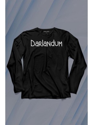 Kendim Seçtim Darlandum Darlandım Dar Lan Dum Karadeniz Trabzon Uzun Kollu Tişört Baskılı Çocuk T-Shirt