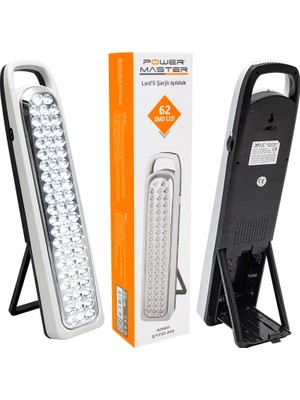 Powermaster Yajıa YJ-6828A 62 Smd Ledli Şarjlı Işıldak