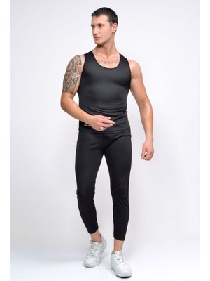 Sauna Suit Termal Takım Sauna Takım Atlet ve Tayt Takım Ter Atma Incelme Terleme Hyzz Store