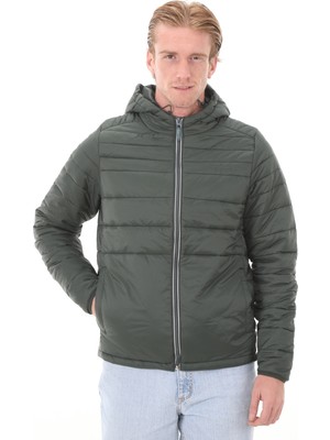 Lumberjack LJ101165507 Lumberjack M-Brt Coat 2pr Erkek Mont Yeşil