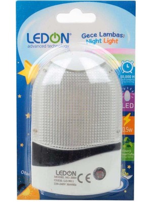 LD-9011 Ledli Gece Lambası Fotoselli * QL-8884 Sensörlü