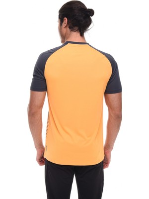 Raru Erkek Baskılı T-Shirt Justa Oranj