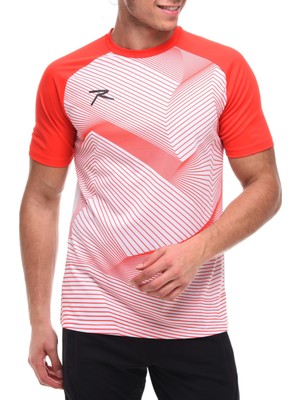 Raru Erkek Baskılı T-Shirt Justa Beyaz