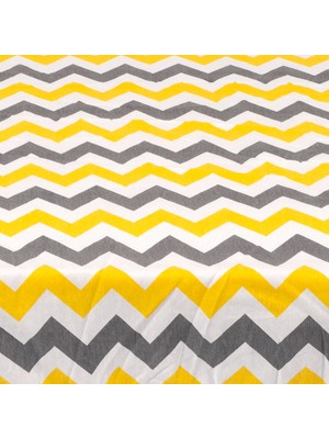 Baby Meva Sarı Fitted Bebek Çarşaf 65x95