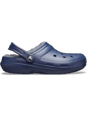 Crocs Classic Lined Clog Kids Çocuk Lacivert Terlik 207009-459