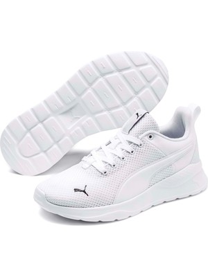 Puma Anzarun Lite 371128-03 Erkek Yürüyüş Ayakkabısı Beyaz Renk Hafif ve Esnek Tasarım