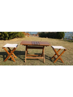 Bahçeci Atina 50X80  Katlanır Sehpa