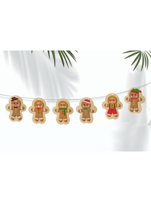 Kurabiye  Temalı Yılbaşı Süsü