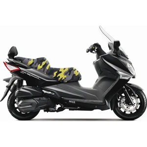 Sym Joymax 250I Sele Kılıfı Gri Sarı