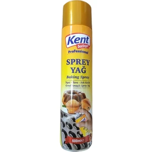 Kent Boringer Baking Spray 600 ml Tepsi Tava Kek Kalıbı İçin Yapışmazlık Sağlar