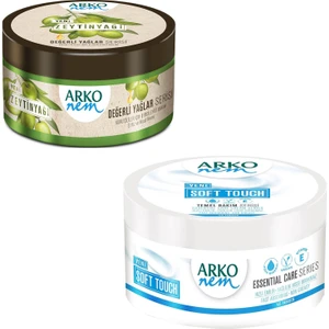 Nem Değerli Yağlar Zeytinyağlı 250 ml + Arko Soft Touch Nemlendirici Krem 250 ml
