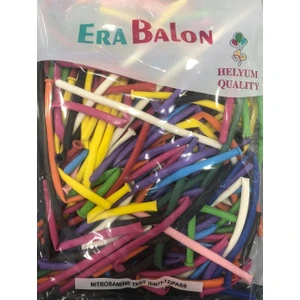 Era Balon Sosis Balon Karışık Renk - 100 Adet