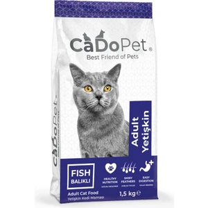 Cado Pet  Kedi Maması Balıklı 1,5kg