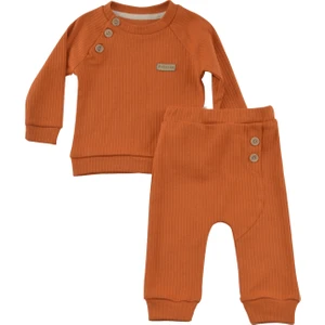 MG Mini Giyim Unisex Pamuklu Ikili Bebek Takımı