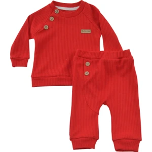 MG Mini Giyim Unisex Pamuklu Ikili Bebek Takımı