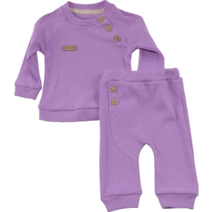 MG Mini Giyim Unisex Pamuklu Ikili Bebek Takımı