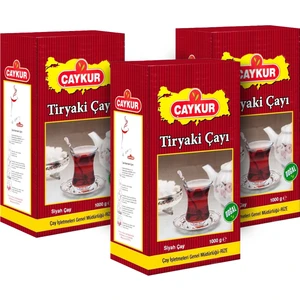 Tiryaki 1000 gr Dökme Çay 3 Adet