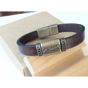 Atatürk Deri Bileklik