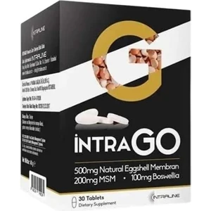 Intrago Yumurta Kabuğu Zarı, Msm Ve Boswellia(Akgünlük) Esktresi Içeren Takviye Edici Gıda 30 Tablet