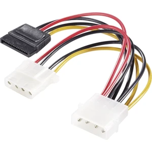 5099 Molex 4-Pin Ide To Sata Power Molex 4-Pin Y Splitter Güç Kablosu