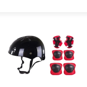 Top Rock Store Çocuk Kask Dizlik Dirseklik Kemik Set 7 Parça