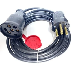 Trifaze Uzatma Fiş-Priz 4x25 mm Kablolu 9 Mt