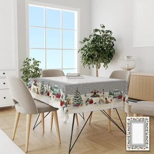 Yılbaşı Kış Temalı Masa Örtüsü