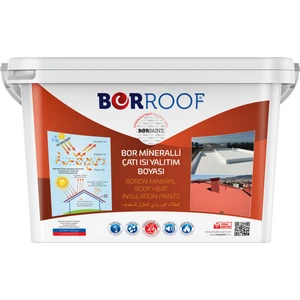 Bor Roof Çatı Isı Yalıtım Boyası 18KG