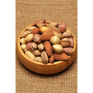 Adem Ermiş Kuruyemiş Lüks Karışık Kuruyemiş 100 gr  (Badem + Fındık + Antep + Fıstık)