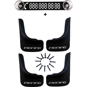 Fiat Fiorino Uyumlu 4'lü Paçalık Çamurluk Seti + Numaratör Tel No Numaralık BDN0003