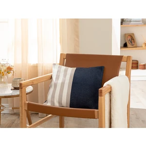 English Home Tissage Dokuma Kırlent Kılıfı 45 x 45 cm Lacivert