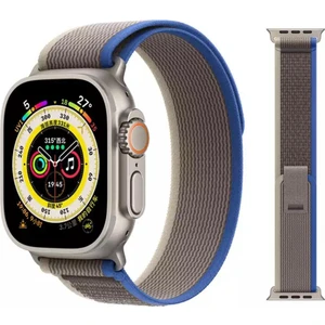Apple Watch Seri 8 7 6 5 4 3 2 Se 42MM / 44MM / 45MM Uyumlu Spor Trail Loop Kordon Dokuma Hasır Kordon