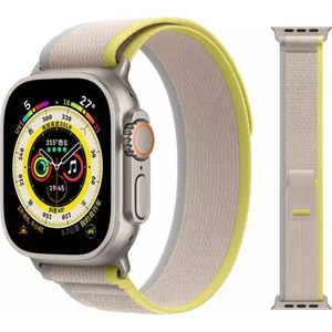 Apple Watch Seri 8 7 6 5 4 3 2 Se 42MM / 44MM / 45MM Uyumlu Spor Trail Loop Kordon Dokuma Hasır Kordon