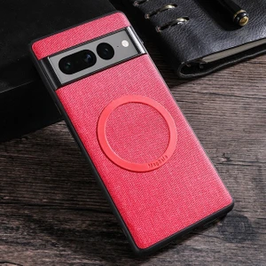 Google Pixel 6 Pro Manyetik Emme Cep Telefonu Kılıfları (Yurt Dışından)