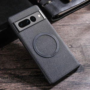 Google Pixel 6 Pro Manyetik Emme Cep Telefonu Kılıfları (Yurt Dışından)