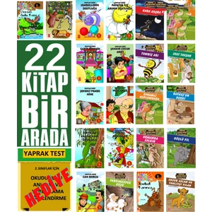 2.sınıf Çocukların Zevkle Okuyacağı 22'li Hikaye Seti(