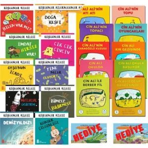 Cin Ali Hikaye Seti 10 Kitap+10'lu Macera Kitabı Seti