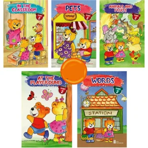 2. Sınıf Öğrencilerinin Zevkle Okuyacağı Ingilizce 5'li Hikaye Kitabı Seti (Ciltli)