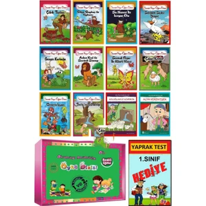 1.sınıfların Severek Okuyacağı 12'li Hikaye Kitabı Seti