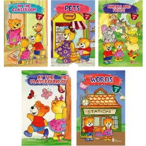 2.sınıf Öğrencilerinin Zevkle Okuyacağı Ingilizce 5'li Hikaye Kitabı Seti