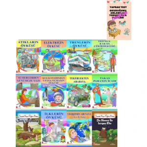 Gönül Yayıncılık 4.ve 5. Sınıflar Için Geçmişi ve Geleceği Çocuklmızın Eğlenerek Öğrenebileceği Rengarenk 12'li Set (Ciltli)